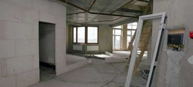 Что такое черновой ремонт (отделка) в новостройке