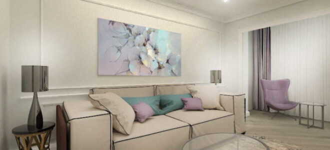 Как отделать молдингами стену и потолок