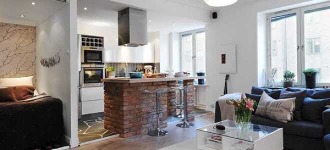 Квартира-студия: дизайн интерьера