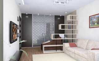 Интерьер однокомнатной квартиры: функционально и красиво