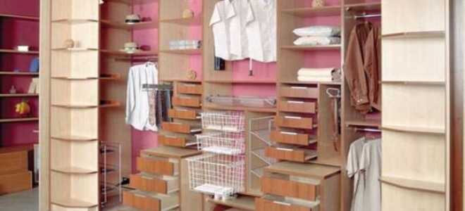 Как организовать шкаф-купе внутри