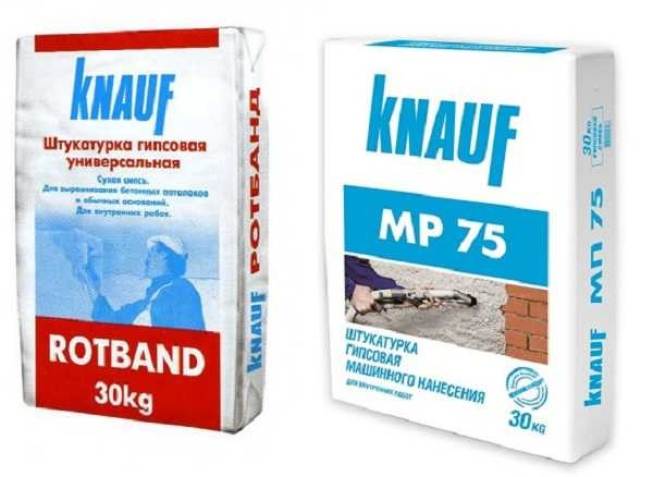 Эти составы можно использовать для штукатурки дверных откосов